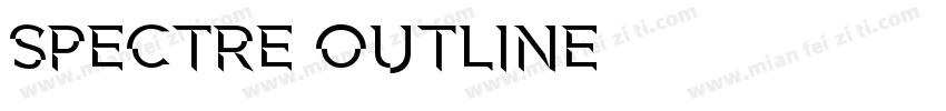 Spectre Outline字体转换